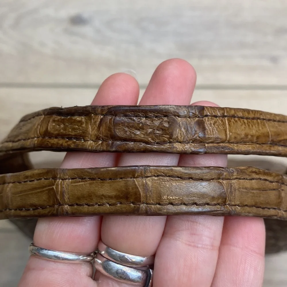 Vintage Genuine Alligator handbag - Picture 13 of 16